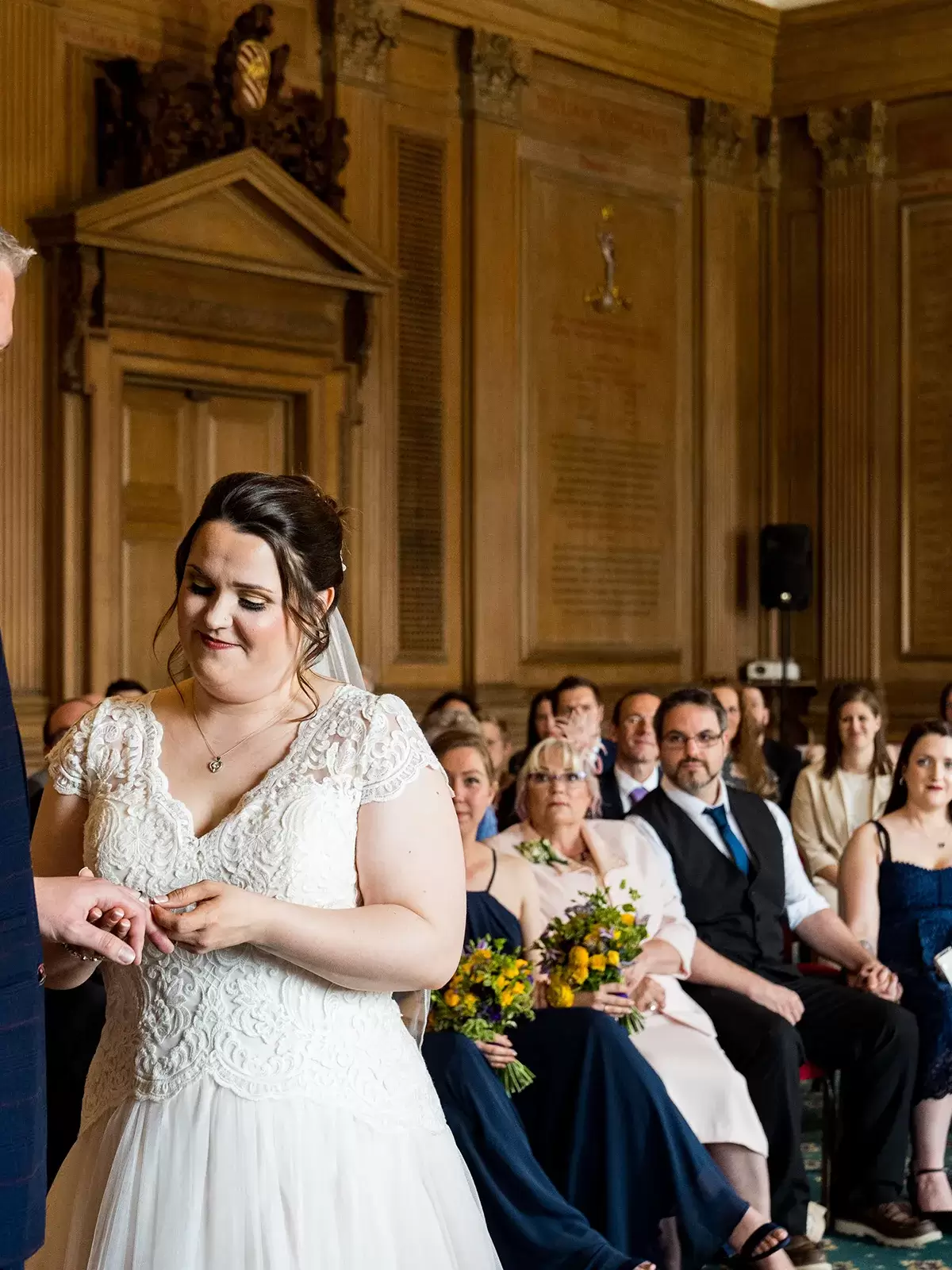 Leeds Civic Hall wedding banquet hall